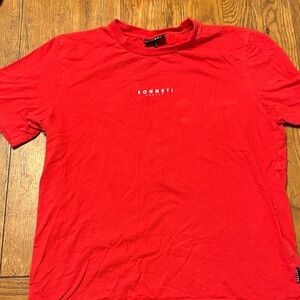Kids Red Short Sleeve Tee